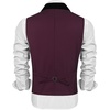 image:imageCOOFANDY Mens Suit Vest Slim Fit Formal Business Dress Vest Casual Wedding WaistcoatWine Red