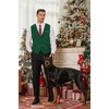 image:imageCOOFANDY Mens Suit Vest Slim Fit Formal Dress Waistcoat Casual Business Vests for Suit or TuxedoGreen