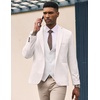 image:imageCOOFANDY Mens Suit Vest Slim Fit Formal Dress Waistcoat Casual Business Vests for Suit or TuxedoWhite
