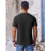 image:imageCOOFANDY Mens T Shirt Short Sleeve Crew Neck TShirt Casual Summer Classic Basic Tee ShirtsBlackBlack2 Pack