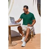 image:imageCOOFANDY Mens T Shirt Short Sleeve Crew Neck TShirt Casual Summer Classic Basic Tee ShirtsDark Green