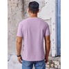 image:imageCOOFANDY Mens T Shirt Short Sleeve Crew Neck TShirt Casual Summer Classic Basic Tee ShirtsLavender