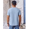 image:imageCOOFANDY Mens T Shirt Short Sleeve Crew Neck TShirt Casual Summer Classic Basic Tee ShirtsLight Blue