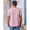 image:imageCOOFANDY Mens T Shirt Short Sleeve Crew Neck TShirt Casual Summer Classic Basic Tee ShirtsLight Pink
