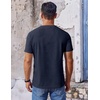 image:imageCOOFANDY Mens T Shirt Short Sleeve Crew Neck TShirt Casual Summer Classic Basic Tee ShirtsNavy Blue