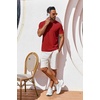 image:imageCOOFANDY Mens T Shirt Short Sleeve Crew Neck TShirt Casual Summer Classic Basic Tee ShirtsRed