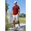 image:imageCOOFANDY Mens T Shirt Short Sleeve Crew Neck TShirt Casual Summer Classic Basic Tee ShirtsWine Red