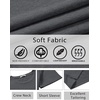 image:imageCOOFANDY Mens TShirts Short Sleeve Crew Neck T Shirts Casual Classic Basic Tee ShirtsDark Grey