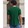 image:imageCOOFANDY Mens TShirts Short Sleeve Crew Neck T Shirts Casual Classic Basic Tee ShirtsGreen