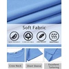 image:imageCOOFANDY Mens TShirts Short Sleeve Crew Neck T Shirts Casual Classic Basic Tee ShirtsLight Blue