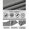 image:imageCOOFANDY Mens TShirts Short Sleeve Crew Neck T Shirts Casual Classic Basic Tee ShirtsLight Grey