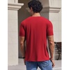 image:imageCOOFANDY Mens TShirts Short Sleeve Crew Neck T Shirts Casual Classic Basic Tee ShirtsRed