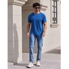 image:imageCOOFANDY Mens TShirts Short Sleeve Crew Neck T Shirts Casual Classic Basic Tee ShirtsRoyal Blue