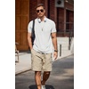 image:imageCOOFANDY Mens TShirts Summer Crew Neck Casual T Shirts Plain Short Sleeve Shirts Basic TeesA White