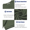 image:imageCOOFANDY Mens TShirts Summer Crew Neck Casual T Shirts Plain Short Sleeve Shirts Basic TeesArmy Green