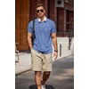 image:imageCOOFANDY Mens TShirts Summer Crew Neck Casual T Shirts Plain Short Sleeve Shirts Basic TeesBlue