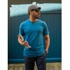 image:imageCOOFANDY Mens TShirts Summer Crew Neck Casual T Shirts Plain Short Sleeve Shirts Basic TeesDark Blue
