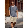 image:imageCOOFANDY Mens TShirts Summer Crew Neck Casual T Shirts Plain Short Sleeve Shirts Basic TeesMedium Gray