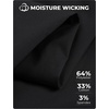 image:imageCOOFANDY Mens Tech Dress Shirts Long Sleeve Poplin Formal Shirt Casual Button Down ShirtsBlack