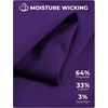 image:imageCOOFANDY Mens Tech Dress Shirts Long Sleeve Poplin Formal Shirt Casual Button Down ShirtsPurple