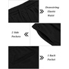 image:imageCOOFANDY Mens Tracksuit 2 Piece Hooded Athletic Sweatsuit Short Sleeve Casual Sports Hoodie Shorts SetBlack