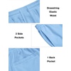 image:imageCOOFANDY Mens Tracksuit 2 Piece Hooded Athletic Sweatsuit Short Sleeve Casual Sports Hoodie Shorts SetLight Blue