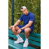 image:imageCOOFANDY Mens Tracksuit 2 Piece Hooded Athletic Sweatsuit Short Sleeve Casual Sports Hoodie Shorts SetRoyal Blue