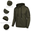 image:imageCOOFANDY Mens Tracksuit 2 Piece Hooded Athletic Sweatsuits Casual Running Jogging Sport Suit SetsArmy Green