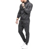 image:imageCOOFANDY Mens Tracksuit 2 Piece Hooded Athletic Sweatsuits Casual Running Jogging Sport Suit SetsDark Grey