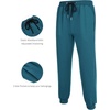 image:imageCOOFANDY Mens Tracksuit 2 Piece Hooded Athletic Sweatsuits Casual Running Jogging Sport Suit SetsGrey Blue
