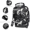 image:imageCOOFANDY Mens Tracksuit 2 Piece Hooded Athletic Sweatsuits Casual Running Jogging Sport Suit SetsGrey Camo