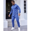 image:imageCOOFANDY Mens Tracksuit 2 Piece Hooded Athletic Sweatsuits Casual Running Jogging Sport Suit SetsRoyal Blue