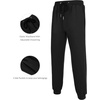 image:imageCOOFANDY Mens Tracksuit 2 Piece Hooded Athletic Sweatsuits Casual Running Jogging Sport Suit SetsZdark Grey Black
