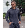 image:imageCOOFANDY Mens Tracksuit 2 Piece Hoodie Sweatsuit Sets Casual Jogging Athletic Suits01dark Gray