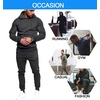 image:imageCOOFANDY Mens Tracksuit 2 Piece Hoodie Sweatsuit Sets Casual Jogging Athletic Suits01dark Gray