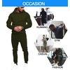 image:imageCOOFANDY Mens Tracksuit 2 Piece Hoodie Sweatsuit Sets Casual Jogging Athletic SuitsArmy Green