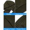image:imageCOOFANDY Mens Tracksuit 2 Piece Hoodie Sweatsuit Sets Casual Jogging Athletic SuitsArmy Green