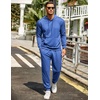 image:imageCOOFANDY Mens Tracksuit 2 Piece Hoodie Sweatsuit Sets Casual Jogging Athletic SuitsBlue