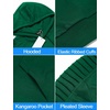 image:imageCOOFANDY Mens Tracksuit 2 Piece Hoodie Sweatsuit Sets Casual Jogging Athletic SuitsLake Green
