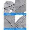 image:imageCOOFANDY Mens Tracksuit 2 Piece Hoodie Sweatsuit Sets Casual Jogging Athletic SuitsLight Grey