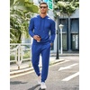 image:imageCOOFANDY Mens Tracksuit 2 Piece Hoodie Sweatsuit Sets Casual Jogging Athletic SuitsRoyal Blue
