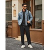 image:imageCOOFANDY Mens Tracksuits 2 Piece Casual Athletic Sweatsuit Quarter Zip Pullover Long Sleeve Running Sport OutfitsBlack