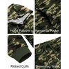 image:imageCOOFANDY Mens Tracksuits 2 Pieces Waffle Hoodies Sweatsuit Sets Sports Jogging Suit SetArmy Green Camo