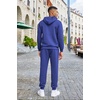 image:imageCOOFANDY Mens Tracksuits 2 Pieces Waffle Hoodies Sweatsuit Sets Sports Jogging Suit SetBlue