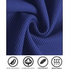 image:imageCOOFANDY Mens Tracksuits 2 Pieces Waffle Hoodies Sweatsuit Sets Sports Jogging Suit SetBlue