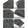 image:imageCOOFANDY Mens Tuxedo Suit Set Slim Fit 2 Piece Dress Suit Shawl Lapel Tuxedo Jacket Pants for Wedding Dinner Prom PartyDark Grey