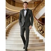 image:imageCOOFANDY Mens Tuxedo Suit Set Slim Fit 2 Piece Dress Suit Shawl Lapel Tuxedo Jacket Pants for Wedding Dinner Prom PartyDark Grey
