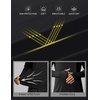 image:imageCOOFANDY Mens UPF 50 Hoodie Shirts Long Sleeve Rash Guard Sun Protection Fishing Shirts Lightweight Quick Dry HoodiesBlack