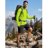 image:imageCOOFANDY Mens UPF 50 Hoodie Shirts Long Sleeve Rash Guard Sun Protection Fishing Shirts Lightweight Quick Dry HoodiesFluorescent Green