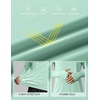 image:imageCOOFANDY Mens UPF 50 Hoodie Shirts Long Sleeve Rash Guard Sun Protection Fishing Shirts Lightweight Quick Dry HoodiesMint Green
